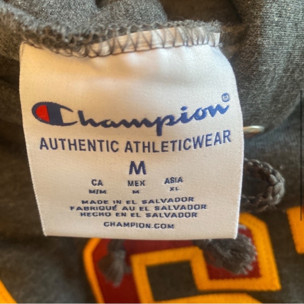 Champion Gray ASU Hoodie - Picture 5 of 6
